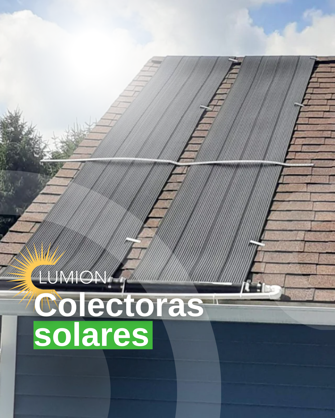 Climatización solar de piscina