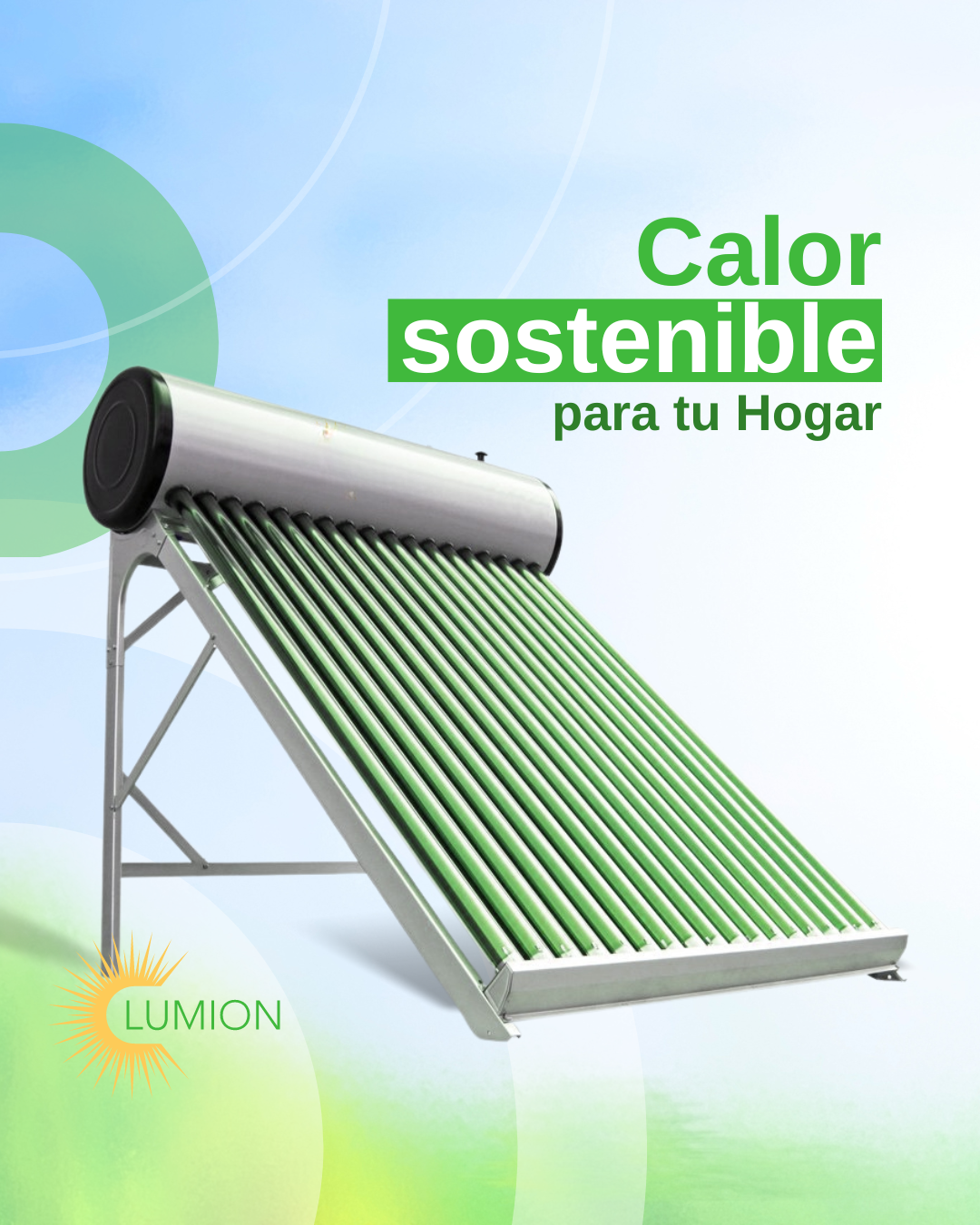 Termotanque solar LUMION
